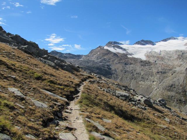 wir haben die Geröllhalde am Nordfuss des Galmenhorns hinter uns gelassen