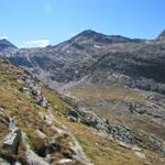 links  Joderhorn, Monte Moropass und Monte Moro