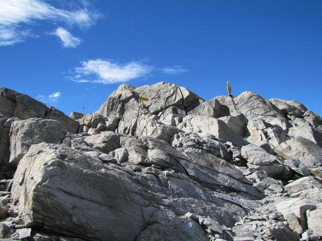 kurz vor dem Monte Moro Pass