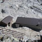 der Rifugio Oberto-Paolo Maroli 2796 m.ü.M.