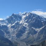 die Monte Rosa Ostwand das finale Traumbild dieser Wanderung