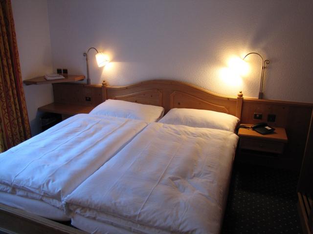 das schöne Hotelzimmer