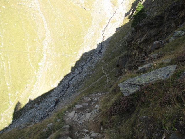 Blick zum Torrenbach denn wir kurze Zeit später überquert haben