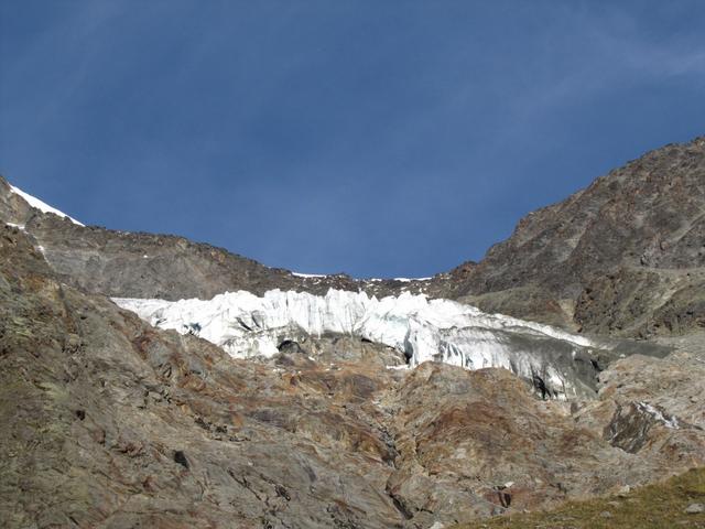 Blick hinauf zum Hohbalmgletscher