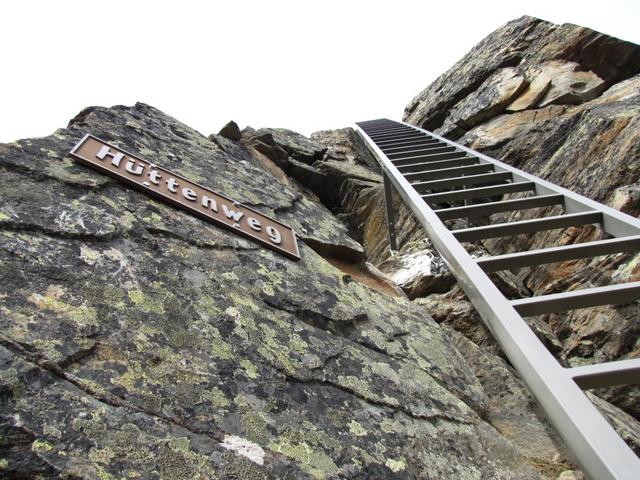 dieses Teilstück ist definitiv nicht ein Hüttenweg wie man es sich so normalerweise vorstellt