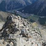 beim Bergkreuz auf 3000 m.ü.M.