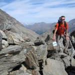 ja es ist ein weiss-blau-weisser Bergweg