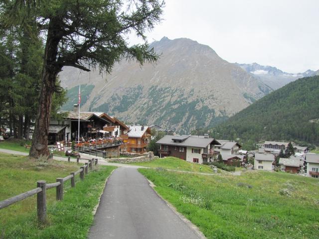 wir haben Saas-Fee erreicht