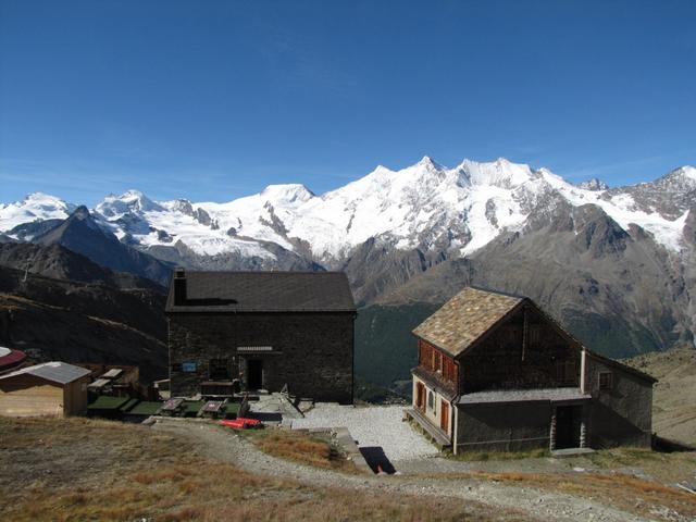 bei der Weissmieshütte 2726 m.ü.M.