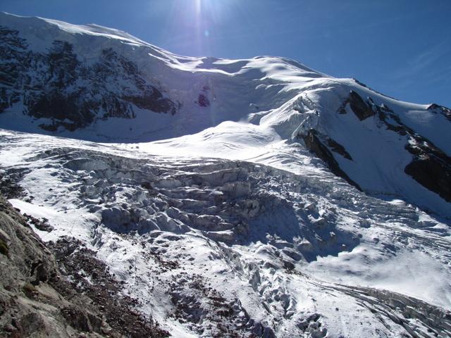 der Rundweg führt einem bis an den Triftgletscher