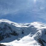 der Weissmies mit Triftgletscher