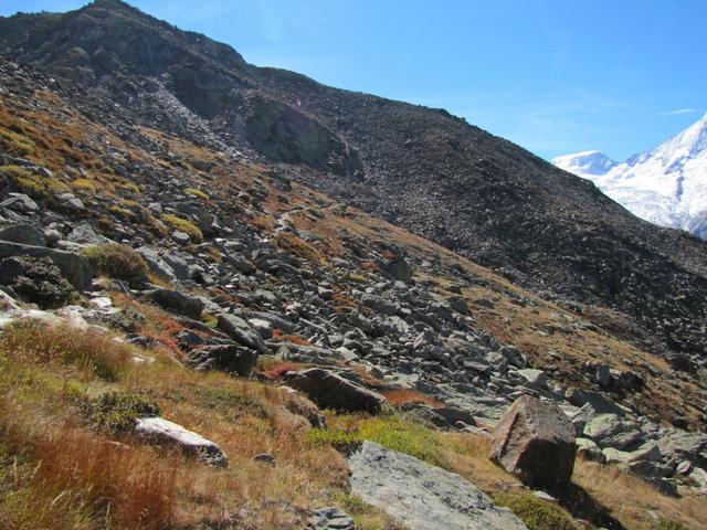 Blick auf die Alp Mälliga bei Punkt 2478 m.ü.M.