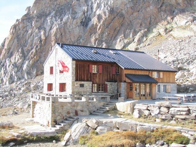 wir haben die Almagelleralphütte 2894 m.ü.M. erreicht