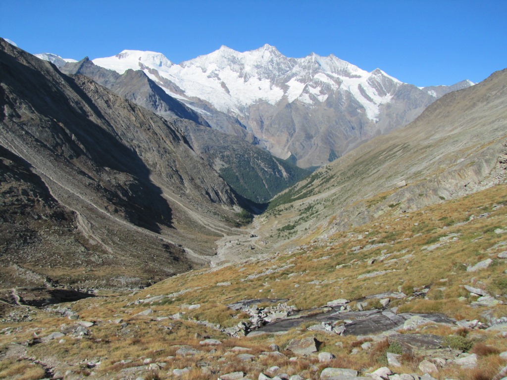 während dem Abstieg konnten wir so eine schöne Aussicht geniessen