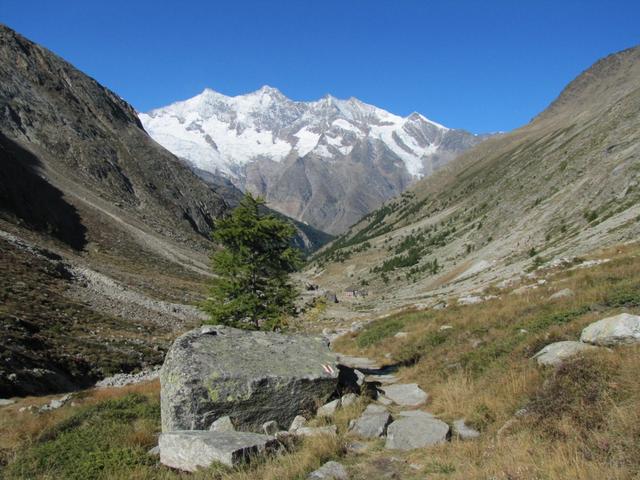 kurz vor dem erreichen des Talboden bei Punkt 2354 m.ü.M.