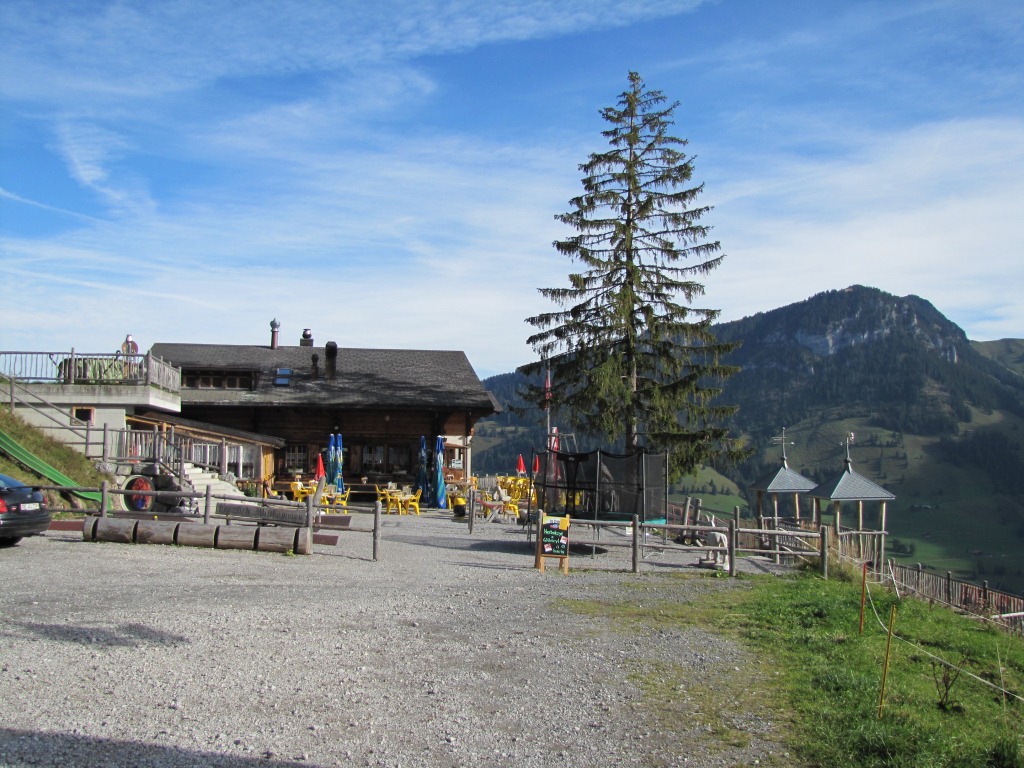 das schöne und aussichtsreiche Berggasthaus Ramslauenen