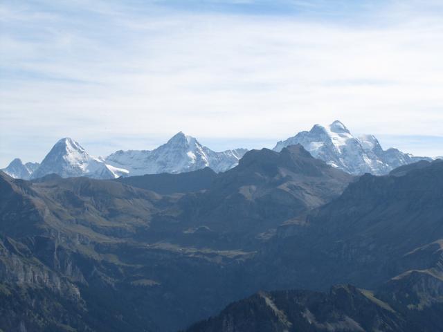 das Dreigestirn, Eiger, Mönch und Jungfrau