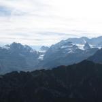 Blick zum Gspaltenhorn, Tschingelhorn und Blüemlisalp