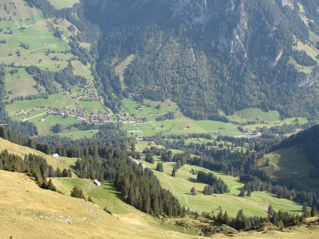 Tiefblick nach Kiental