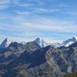 letzter Blick zum Dreigestirn