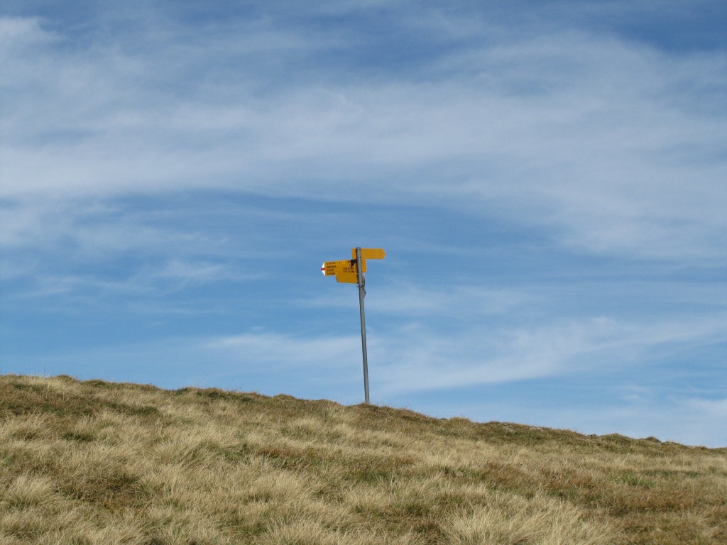 Blick zurück zum Giesegrat