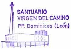 Stempel von La Virgen del Camino