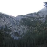 Blick auf die andere Talseite zum Alteiner Wasserfall. Vor ein paar Wochen waren wir dort. Sehr schön