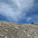 Juhui, wir haben den Erzhornsattel 2744 m.ü.M. erreicht