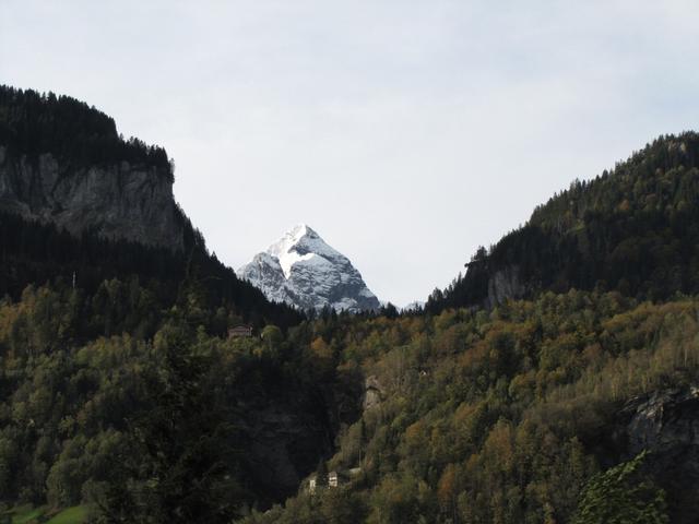 Blick vom Bahnhof auf das Wellhorn