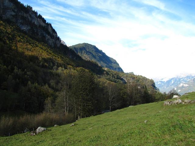 Blick zurück zum Hotel-Panorama Restaurant Zwirgi. Seht Ihr es?