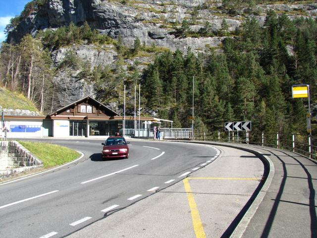 der Osteingang der Aareschlucht