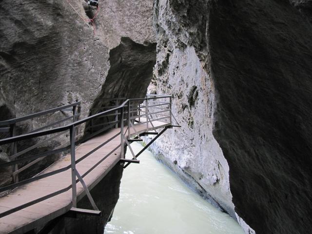 wir haben das Ende der Schlucht erreicht