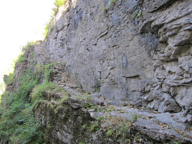 der Weg durch die Alpbachschlucht wurde 2008 neu erstellt