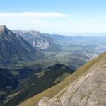 der Niesen, Spiez, Thun und das Stockhorn liegen uns zu Füssen