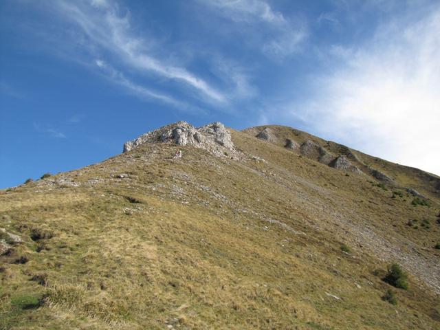 Blick nach oben zum Morgenberghorn