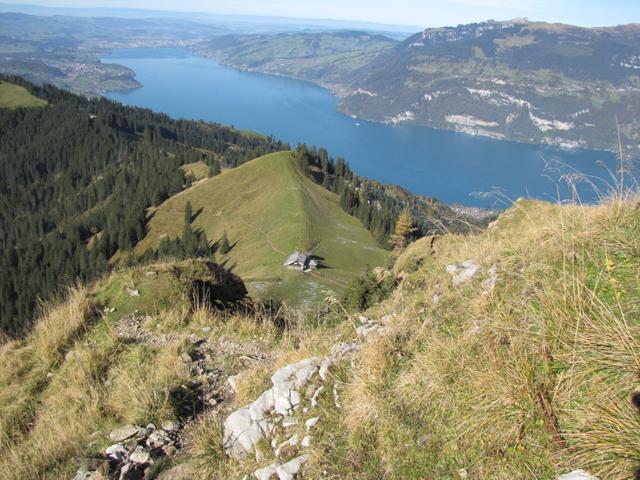 Tiefblick nach Brunni