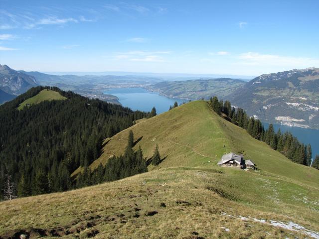 wir haben Alp Brunni 1644 m.ü.M. erreicht