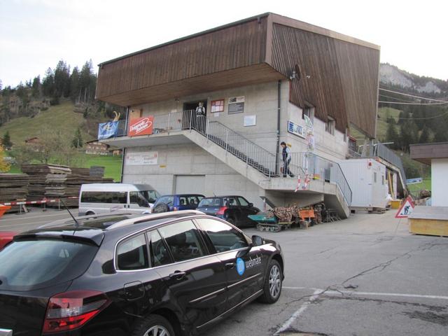 Talstation der Seilbahn Elsigenalp im Engstligental