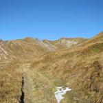 auf dem Wanderweg bei Pagiger Bleis