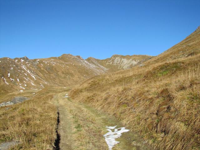 auf dem Wanderweg bei Pagiger Bleis