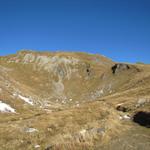 direkt vor uns die Hochwang