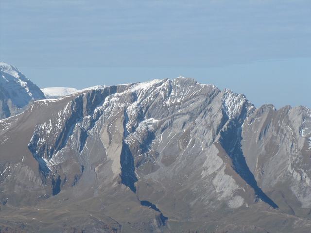 Blick zum Haldensteiner Calanda. Dort oben waren wir auch schon