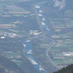 Blick auf die Rheinebene mit Rhein