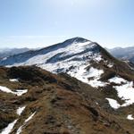 Blick vom Sattel aus Richtung Ratoser Stein