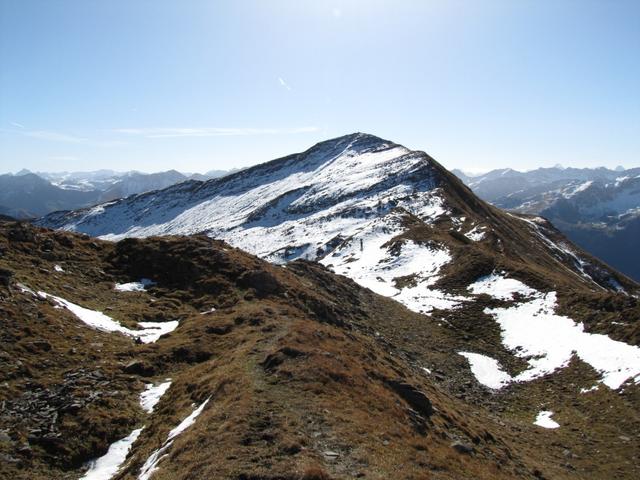 Blick vom Sattel aus Richtung Ratoser Stein