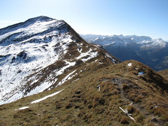 jetzt beginnt eine kurze aber schöne Gratwanderung hinauf zum Ratoser Stein