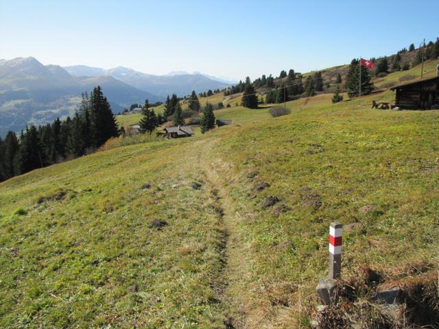 der Höhenweg Triemel - Ski- und Berghaus Hochwang ist ein Besuch wert