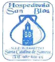 Stempel von Santa Catalina de Somoza