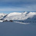 wir haben das Skigebiet Fideriser Heuberge erreicht 2000 m.ü.M.