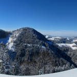 schönes Breitbildfoto mit Blick in das Zürcher Oberland